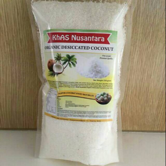 

Tepung Kelapa Kering Desiccated Coconut 500 gram - Original