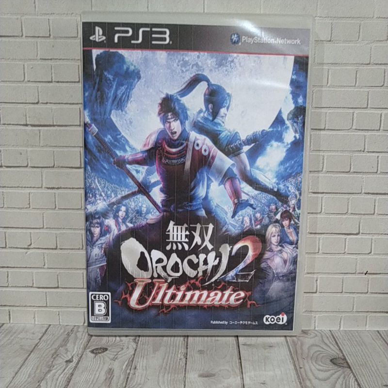 BD  KASET ORIGINAL PS3 OROCHI 2 ULTIMATE Jpn Bahasa Jepang