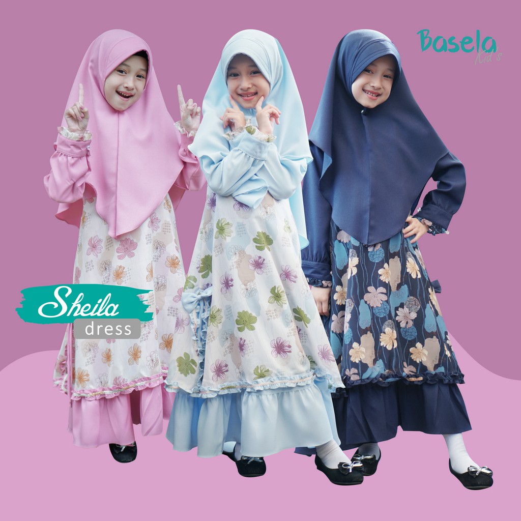  BAJU  GAMIS ANAK  BAJU  ANAK  SHEILA GAMIS ANAK  BAJU  