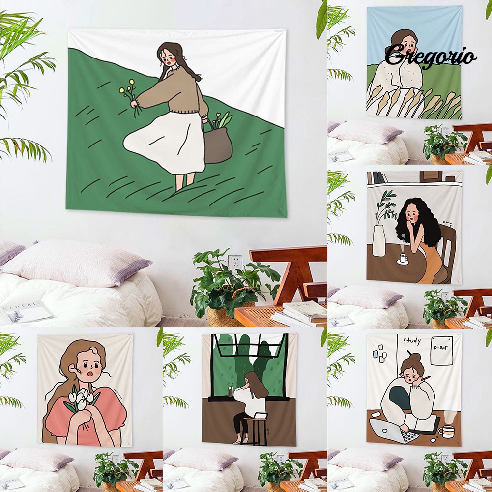 Matras Permadani Desain Nordic Gregorio Girl  Untuk 