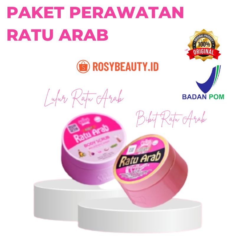 Paket Perawatan Bibit Ratu Arab / Ratu Arab Original/ Bibit Ratu Arab / scrub Ratu Arab / ratu Arab 