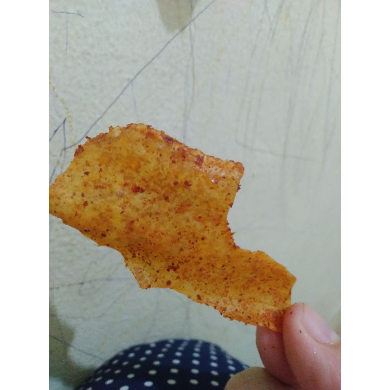 

2Xbtygneal Sakha Snack ) Kripset Pedas Ori Gurih Bawang Rempah Kembar Sukabumi Keripik Pedas Keripik