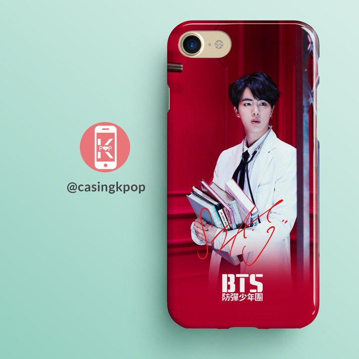 Casing Handphone KPOP BTS DOPE JIN SIGNATURE