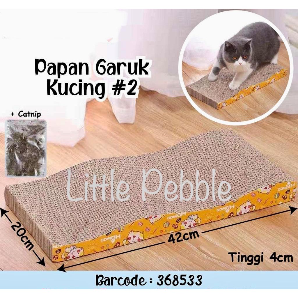 368533 Mainan Garukan Kucing Papan Garuk Kucing #2