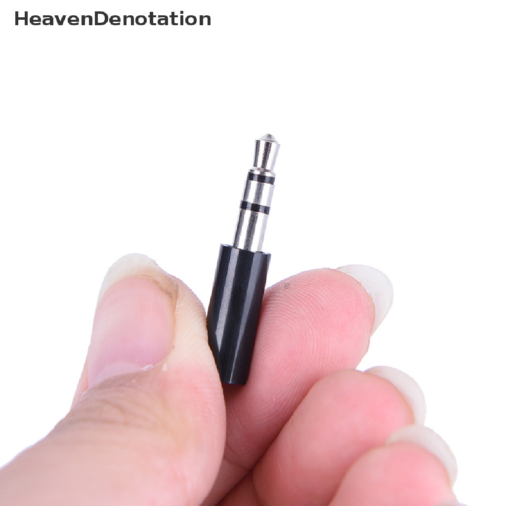 [HeavenDenotation] 10pcs 3.5mm stereo headset plug jack 3pole 3.5 audio plug jack adaptor connector