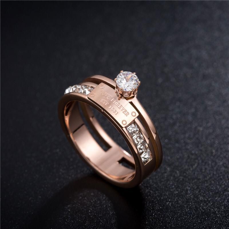 Cincin Diamond Layer Titanium Anti Karatan