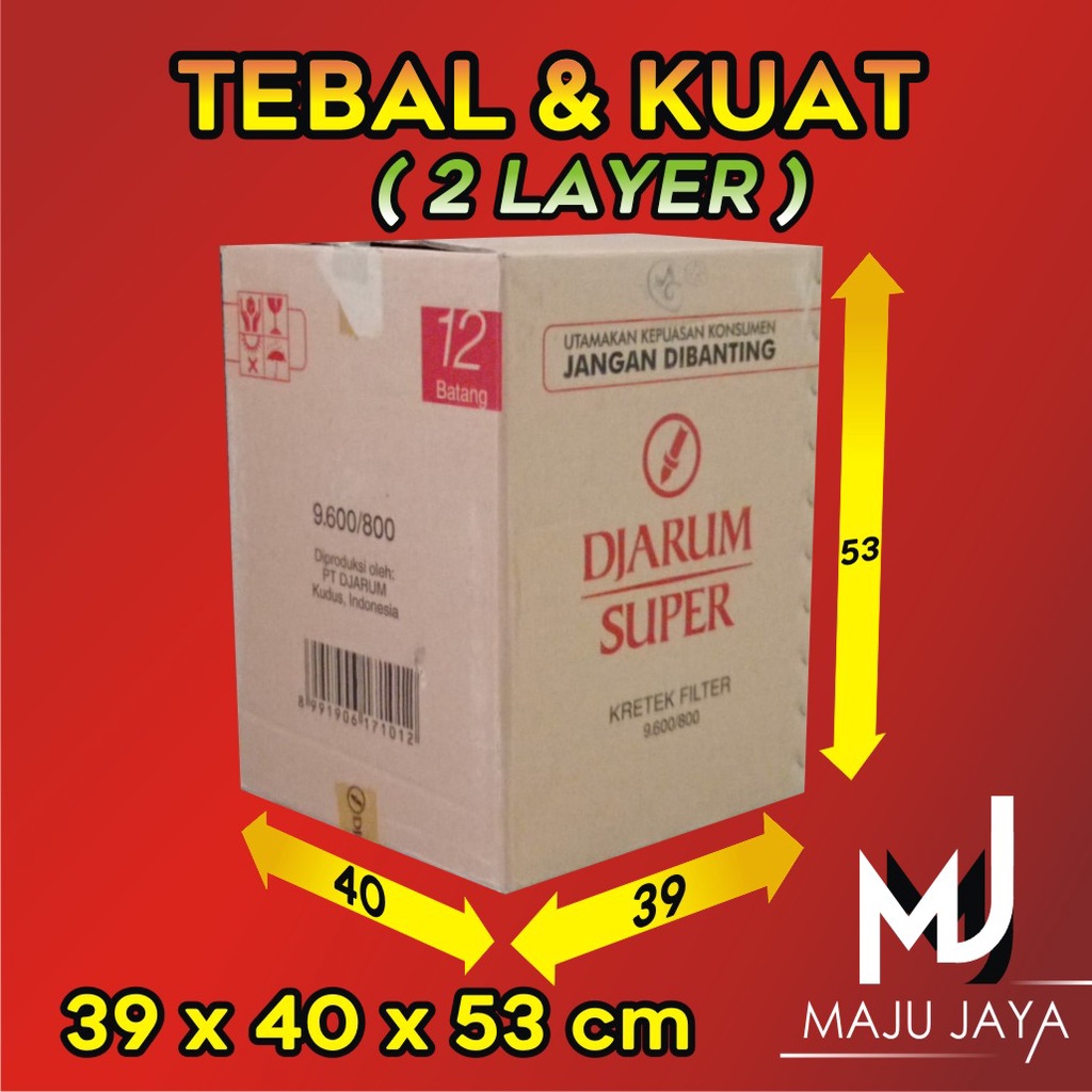 Kardus Bekas Besar Pindahan Kardus Packing Jumbo Besar Kardus Besar Dus Bekas Ukuran 60 x 40 x 40-58x40x37