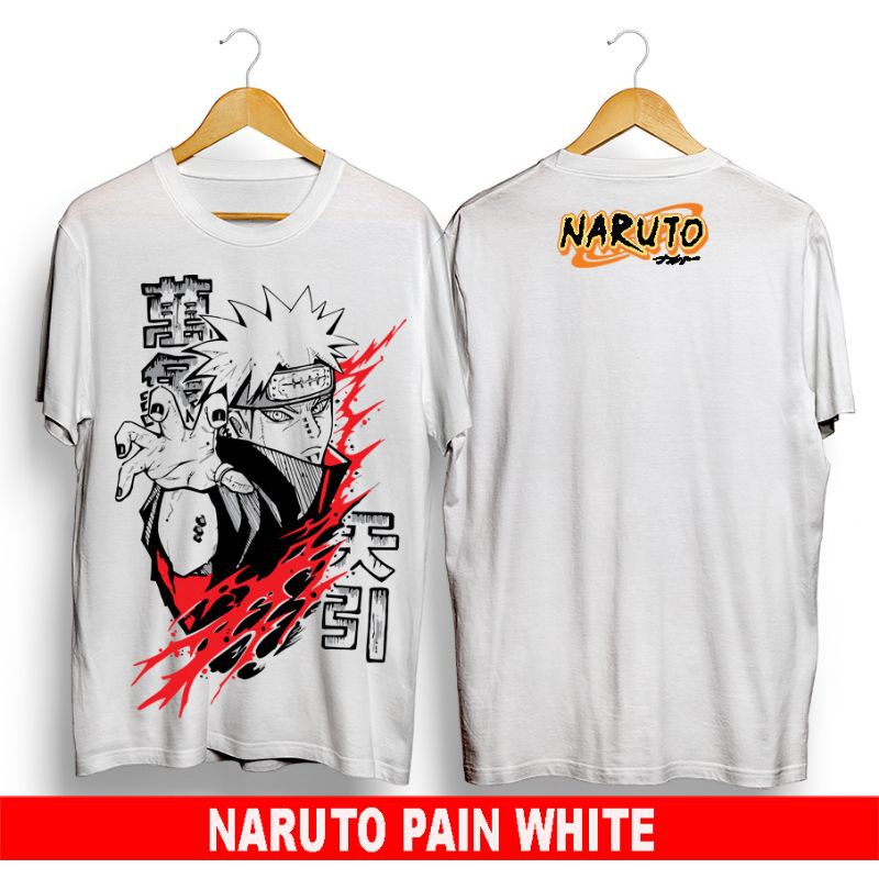 Kaos Naruto Pain White