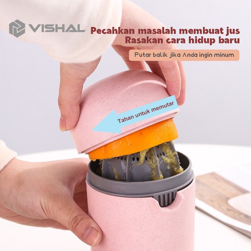 VISHAL Juicer Citrus Alat Peras Jeruk &amp; Lemon Squeezer Jeruk Nipis VS-27