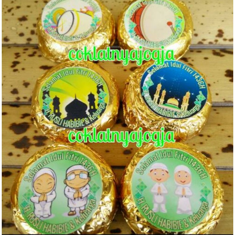

Souvenir Coklat Coin Diameter 2,4cm isi 200pcs Tema Idul Fitri (PreOrder 13 hari)