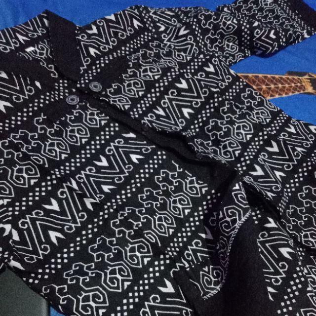 Atasan Batik Dolby Dolbi Dobby Doby Tenun Sutra Tulis Halus Katun Atbm Baron ,sarombit Atasan