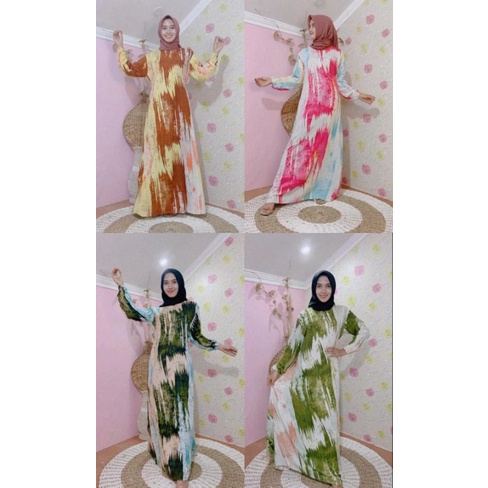 Terbaru!! Gamis Rayon Uniqlo (Yumy harga sale coret)