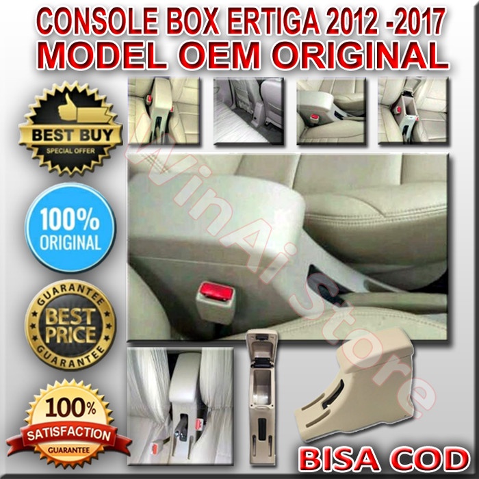 CONSOL/KONSUL/CONSOLE BOX ERTIGA 2012-2017 MODEL ORIGINAL DIJAMIN PAS
