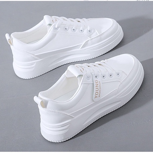 TBIG [COD] Sepatu Sekolah Sneakers Import Shoes YOUNGRUN Wanita Sepatu Korea Style Sekolah Kuliah