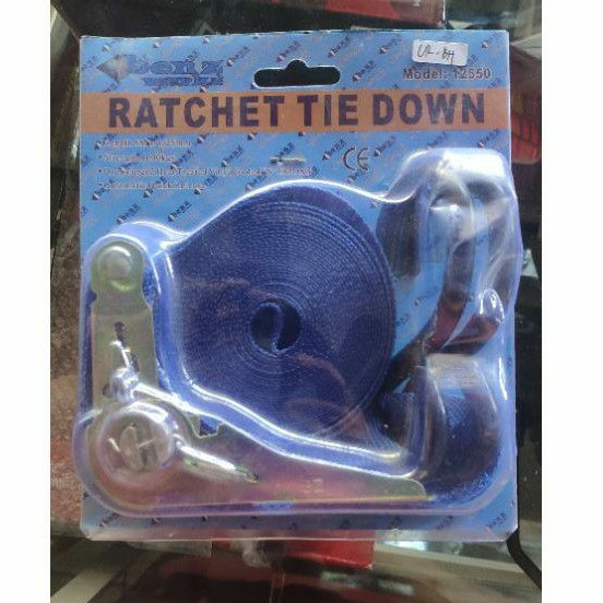 Tali Pengikat Barang ( Ratchet Tie Down )