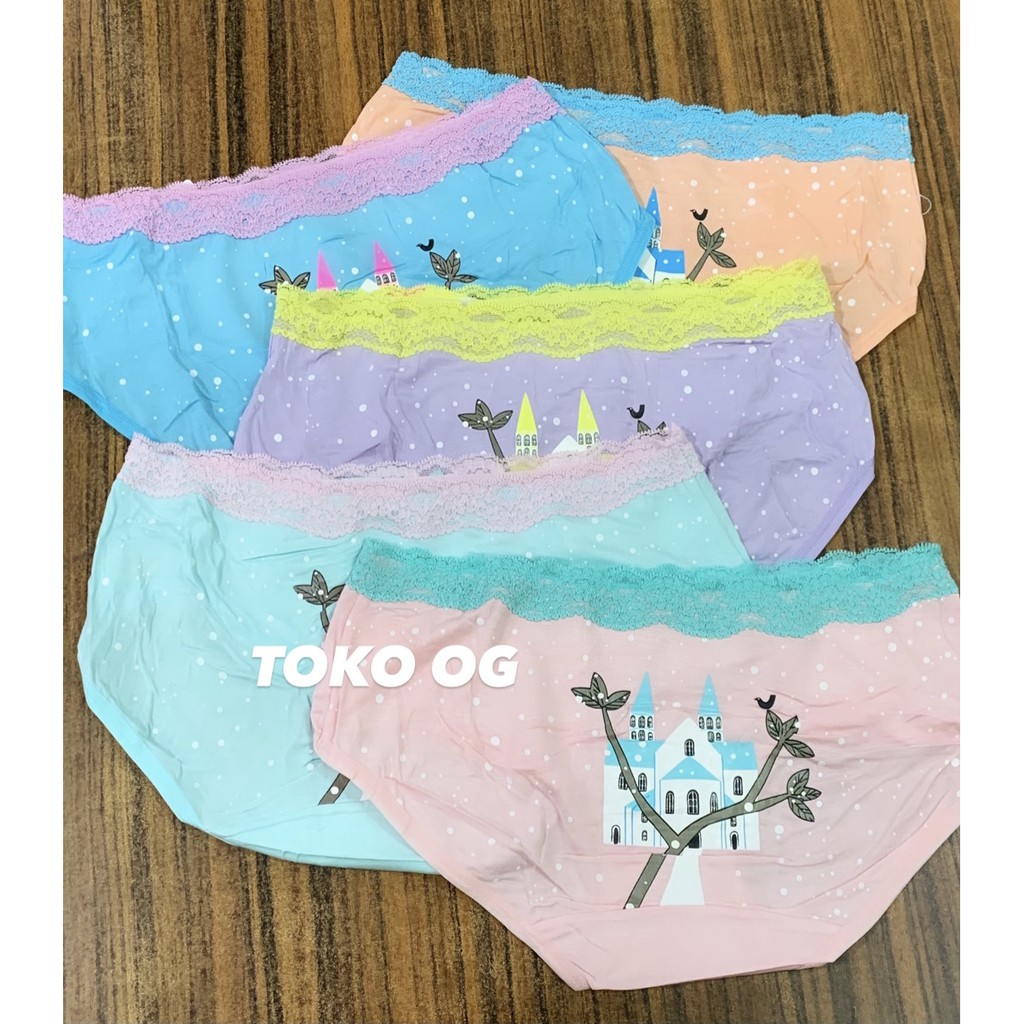 CD PEREMPUAN REMAJA DEWASA ABG ANAK TANGGUNG BAHAN VISCOSE ADEM UNTUK KULIT SENSITIF CELANA DALAM