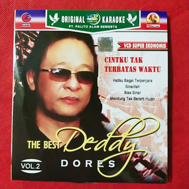 KASET MUSIK VIDEO VCD ASLI ORIGINAL LAGU KARAOKE DEDDY DORES