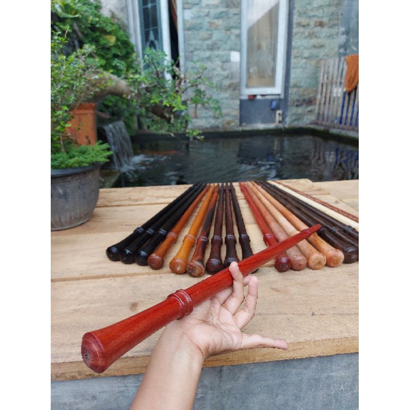 TONGKAT ATAU STIK KOMANDO KAYU NAGASARI ASLI CIREBON
