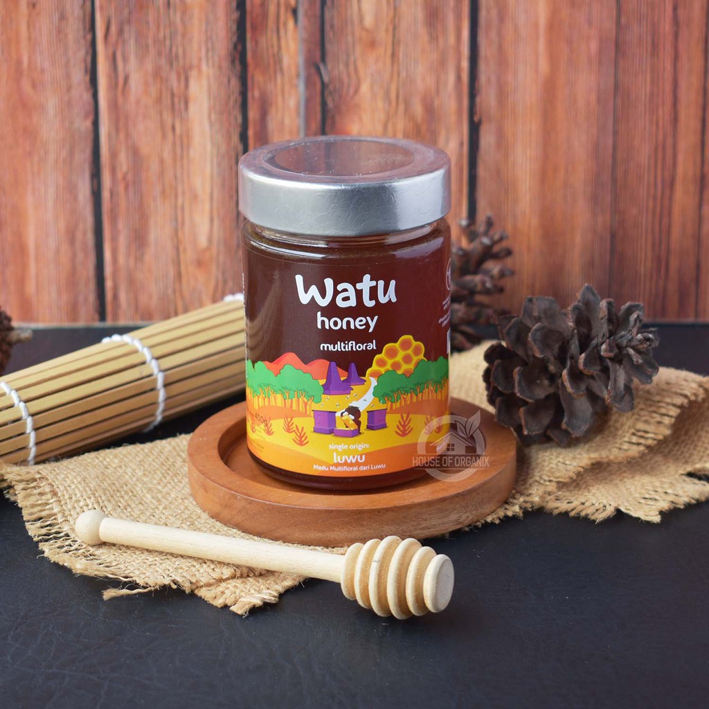 Watu Multifloral Honey Luwu 400 Gr