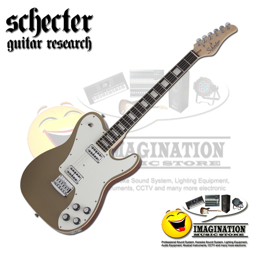 Schecter PT Fastback in Gold