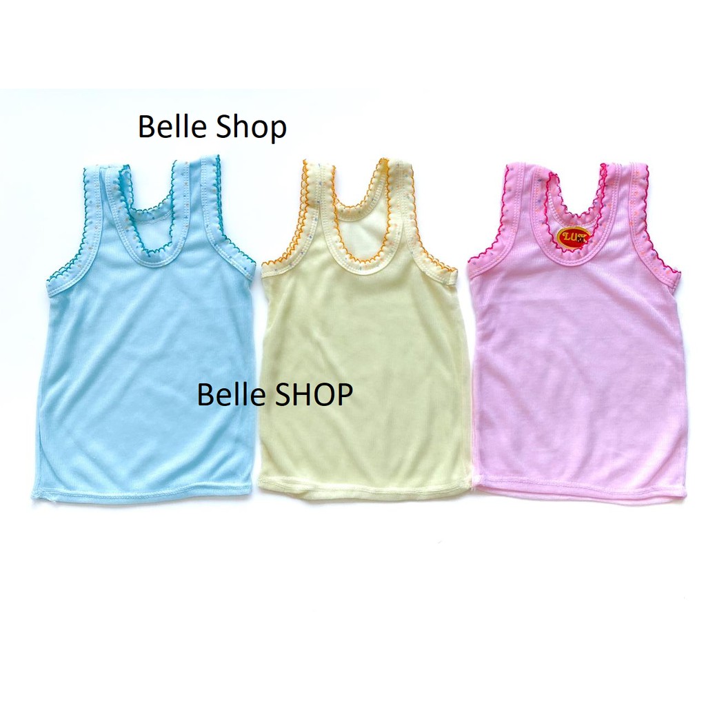 BELLE-SINGLET ANAK / KAOS DALAM ANAK BAYI WARNA LUX