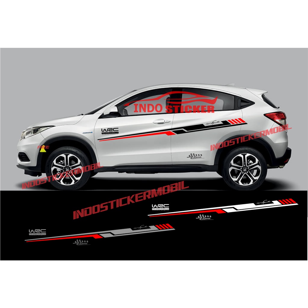 TERBARU STICKER MOBIL HONDA HRV STICKER LIST BODY MOBIL HONDA HRV BRV CRV MOBILIO UNIVERSAL