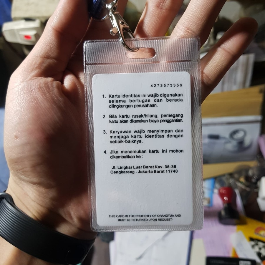 ID Case / Tanda Pengenal / Casing plastik Murah PROMO HARGA GROSIR