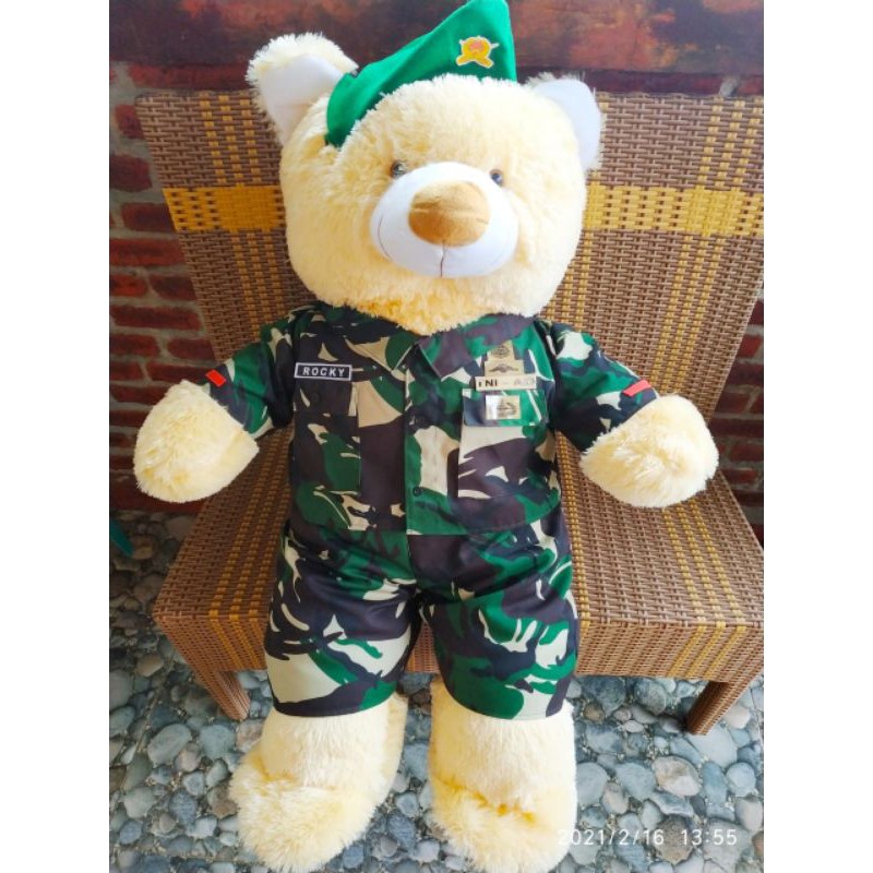 BONEKA TNI AD/TNI AL/TNI AU/  60CM