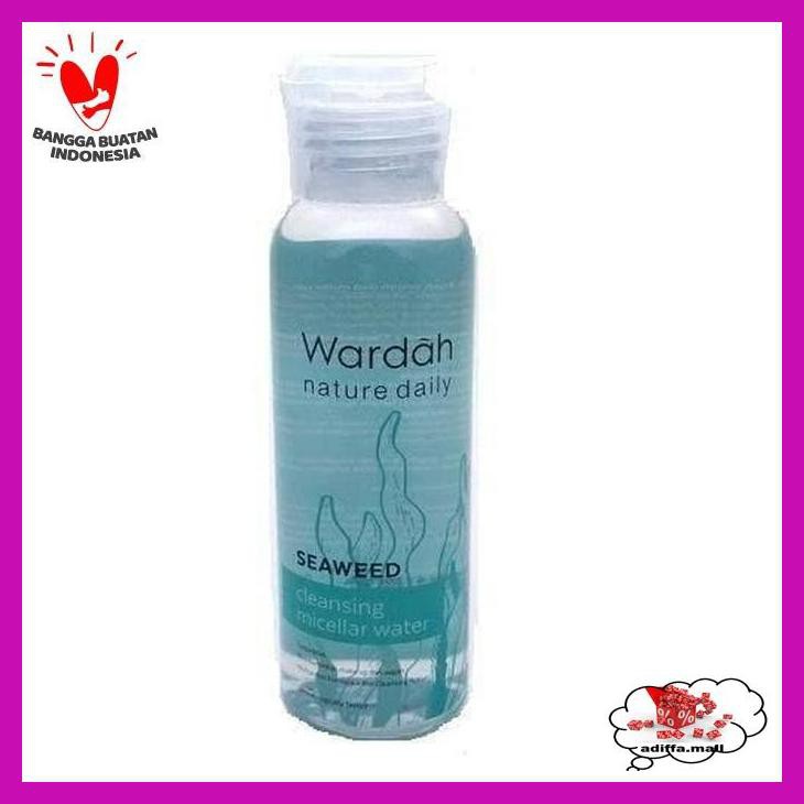 

E5Wet5- Wardah Seaweed Cleansing Micellar Water 100 Ml R6Eu78-