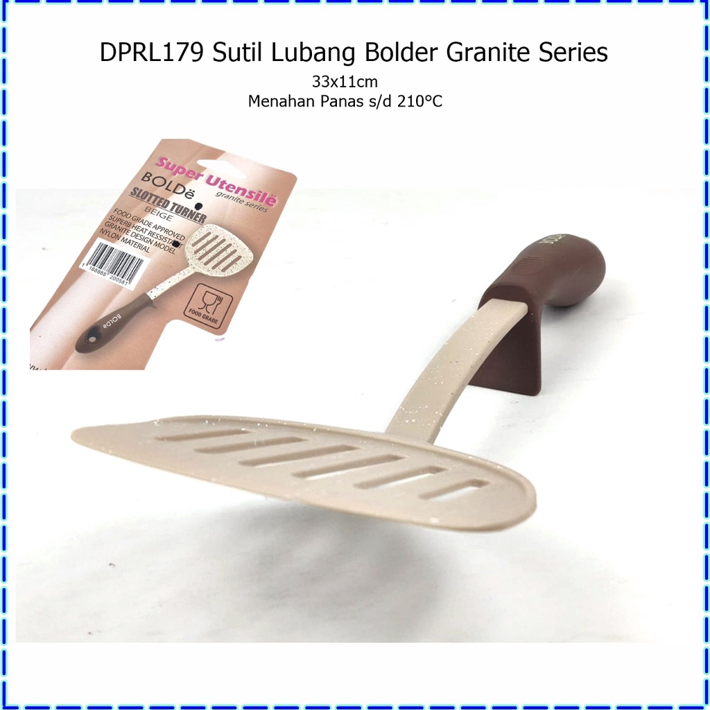 DPRL179 Sutil Lubang/Spatula Lubang Bolde Series Granite