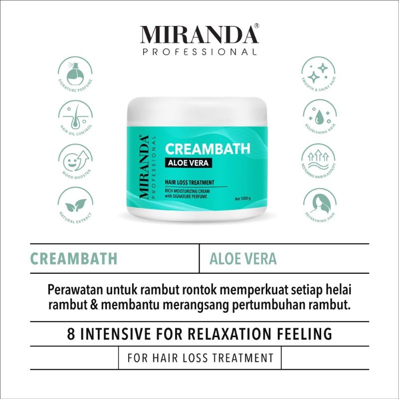 Miranda Professional Creambath 1000 ML