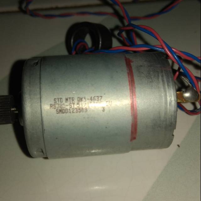 

Dinamo bekas ex cabutan printer 12volt atau 24volt