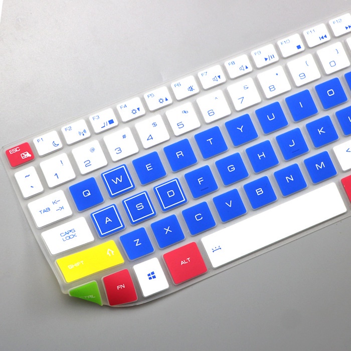 For 15.6 Inches Hasee KINGBOOK U65A Soft Ultra-thin Silicone Laptop Keyboard Cover Protector