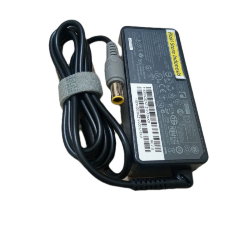 Adaptor Charger Laptop Lenovo T410 T420 T430 T430S X201 X220 X230 X60 X61 R60 T60 T61 Z60 20V-3.25A