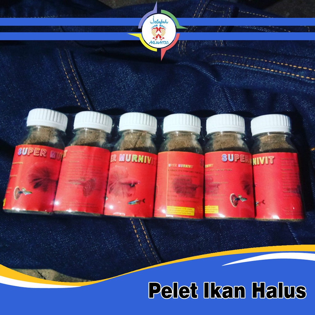 

PAKAN IKAN HALUS SUPERMURNIVIT