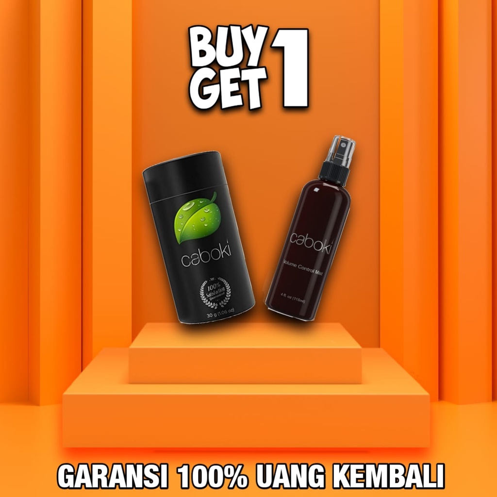 GROZIS Penebal Rambut 30gr Original Free Spray 118ml