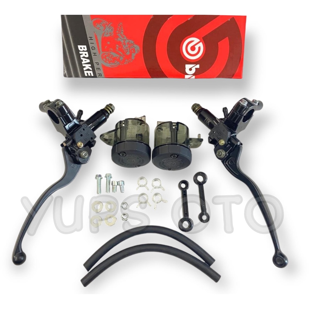 HANDLE MASTER REM CLASSIC YAMAHA NMAX HONDA PCX RX KING VIXION CBR FU CRF KLX DLL MODEL BREMB0 MASTER REM KIRI KANAN 2 TABUNG BIG SMOKE-2