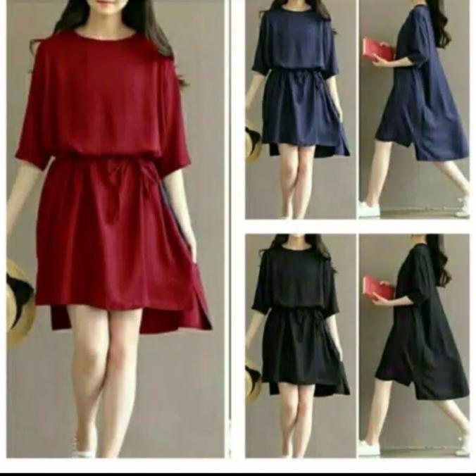 dress wanita/dress remaja/kekinian/baju jalan/baju santai