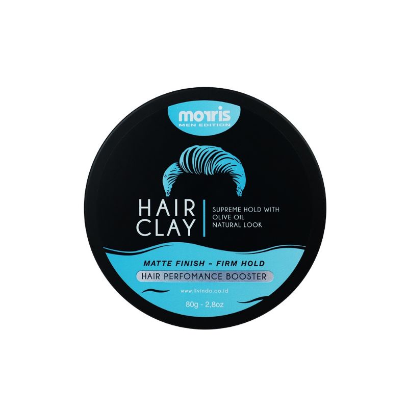 Morris Hair Clay Matte Finish - Firm Hold 80gr Morris Pomade