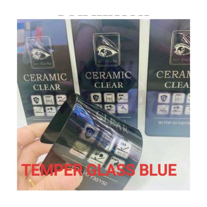 TEMPER GLASS FULL/TEMPER PELINDUNG LAYAR HP ANTI MINYAK ANTI PECAH REALME C31