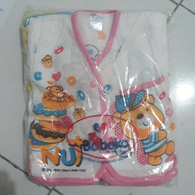 Grosir 1 lusin baju bayi baru lahir lengan panjang katun Grosir 1 lusin baju bayi baru lahir lengan panjang katun