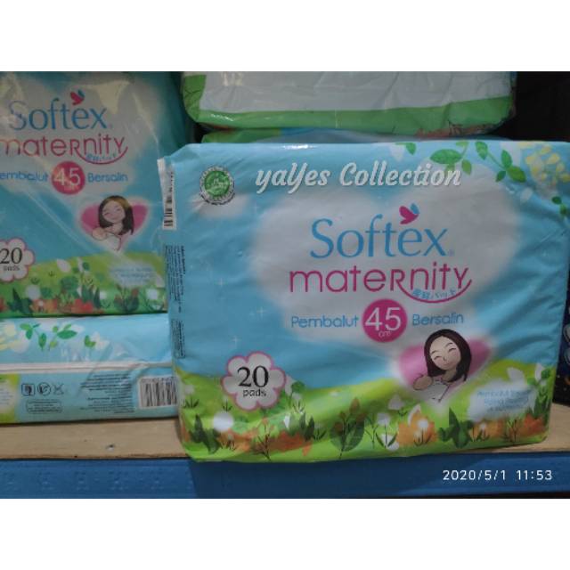 Pembalut bersalin maternity softex isi 20 pads perlengkapan ibu melahirkan