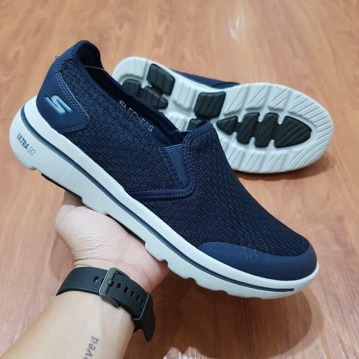 SEPATU SKECHERS GOWALK 5 APPRIZE - NAVY / SKECHERS PRIA