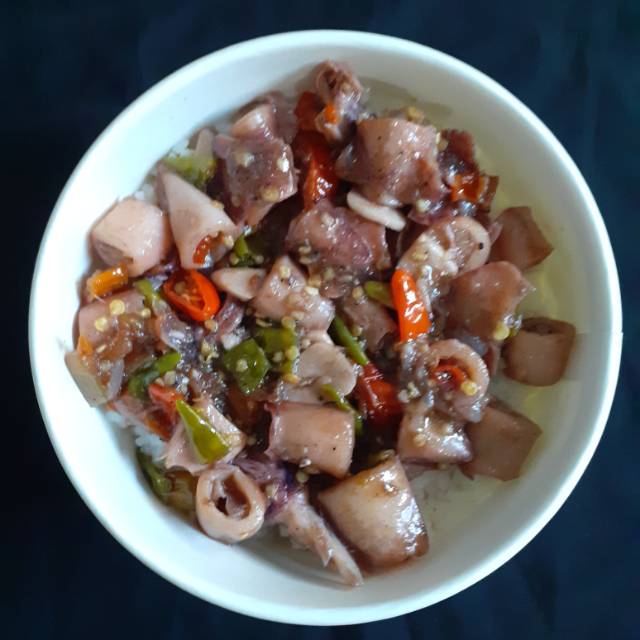 

Nasi Cumi Asin Balado