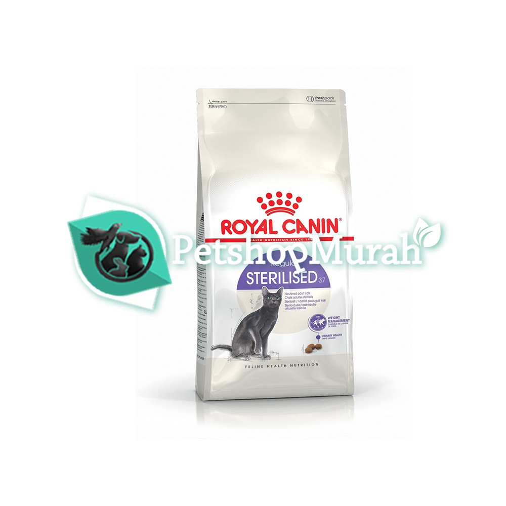 Royal Canin Sterilised 37 400 gram / Makanan Kucing