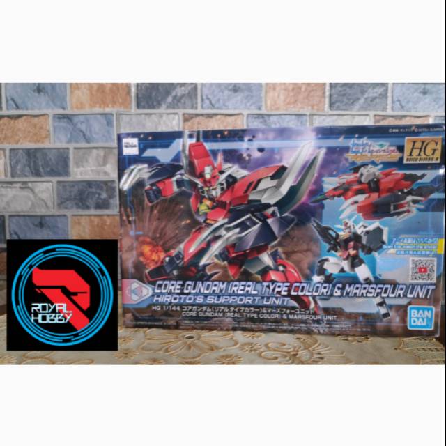 HG CORE GUNDAM REAL TYPE COLOR & MARSFOUR UNIT