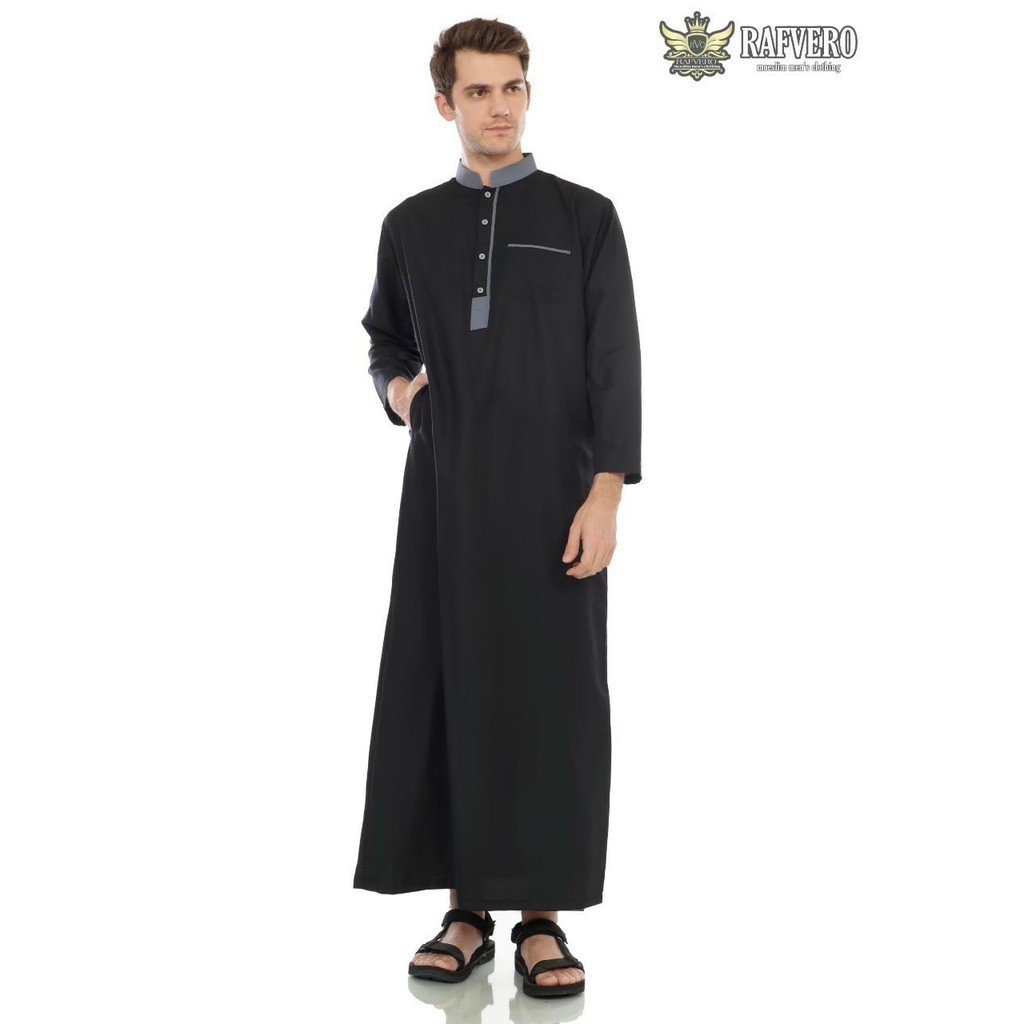 Jubah Al Azwan Original Pria Premium GAMIS Pria Bonus Tasbih Dan Peci