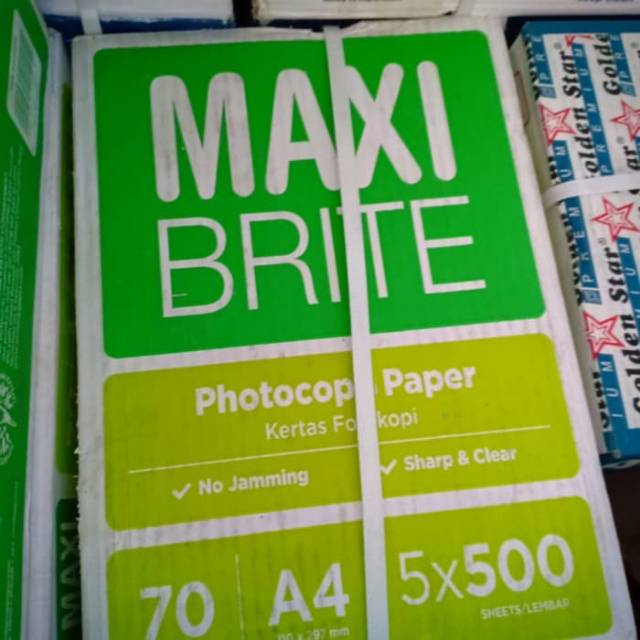  Kertas  HVS A4  70 gram maxi 1  rim  Shopee Indonesia