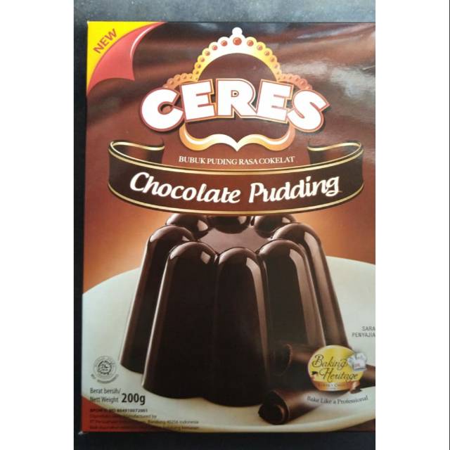 

CERES CHOCOLATE PUDDING 200gr •|• puding rasa coklat