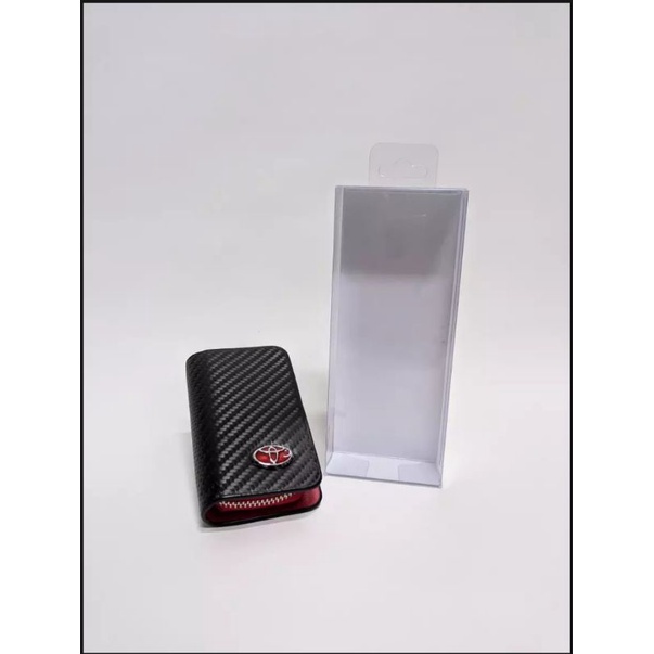 Dompet STNK mobil Carbon Toyota universal